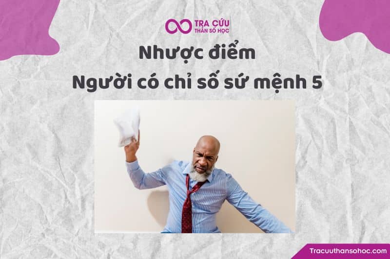 Nhược điểm chỉ số sứ mệnh 5