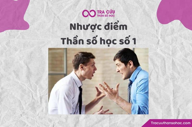 Nhược điểm thần số học số 1