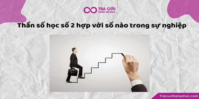 Thần số học số 2 hợp với số nào trong sự nghiệp