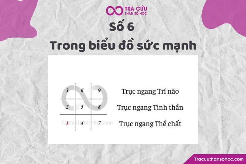 Số 6 trong biểu đồ sức mạnh